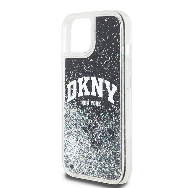 DKNY case for IPHONE 11 DKHCN61LBNAEK (DKNY HC Liquid Glitters W/Arch Logo) black