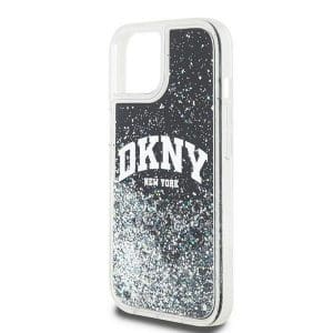 DKNY case for IPHONE 12 / 12 Pro DKHCP12MLBNAEK (DKNY HC Liquid Glitters W/Arch Logo) black