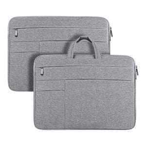 DUX DUCIS LBTC - Horizontal Handbag for 15.5-16" Laptops - light grey