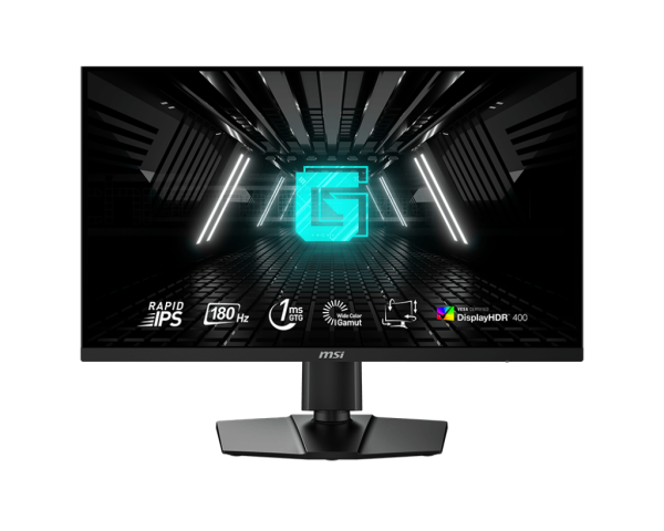 MSI MONITOR GAMING G274QPF E2, FLAT IPS WQHD, 27", 16:9, 400CD/M2, 100.000.000:1, 1MS, 180Hz, 2560x1440, 2xHDMI/DISPLAY PORT/USB TYPE-C/HEADPHONE OUT, BLACK, 3YW G274QPF E2 1