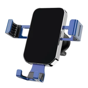 Gravity smartphone car holder for air vent blue (YC12)