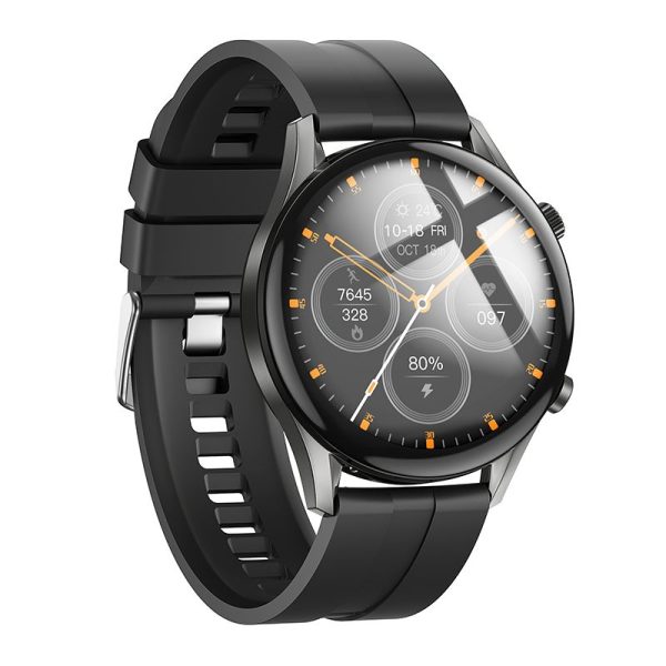 HOCO smartwatch with call function Y7 Pro metal gray