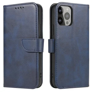 Magnet Case Cover for Xiaomi Redmi Note 12 Pro / Poco X5 Pro 5G Cover Flip Wallet Stand Blue