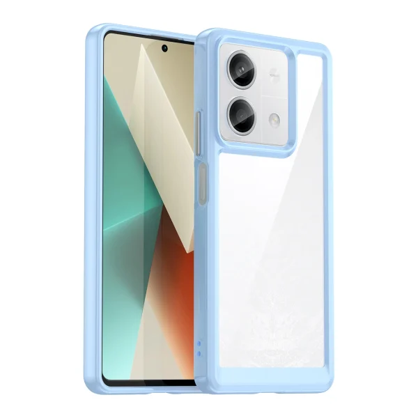 Outer Space Case with gel frame for Xiaomi Redmi Note 13 Pro+ - blue
