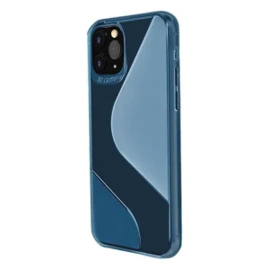 S-Case Flexibel Handyhülle TPU Schutzhülle für Huawei P40 Lite E blau