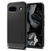SPIGEN case Rugged Armor for GOOGLE PIXEL 8A matte black