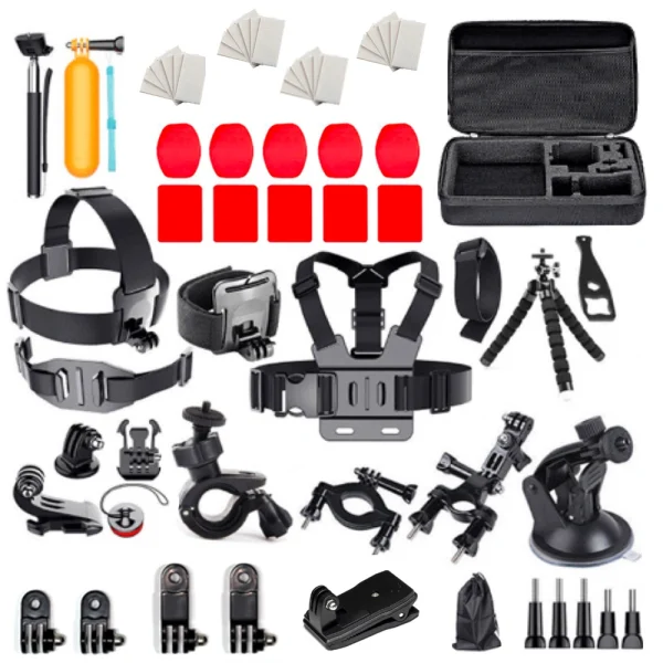 Set of universal accessories 63 in 1 for GoPro