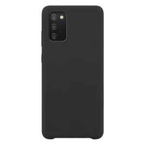 Silicone Case Soft Flexible Rubber Cover for Samsung Galaxy A03s black