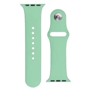 Silicone Strap APS Silicone Band for Watch Ultra / 9 / 8 / 7 / 6 / 5 / 4 / 3 / 2 / SE (49 / 45 / 44 / 42mm) Strap Watch Bracelet Light Green