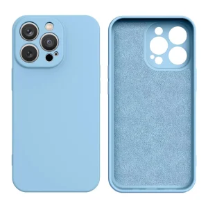 Silicone case for Samsung Galaxy A14 5G / Galaxy A14 silicone cover light blue