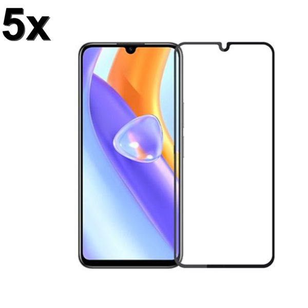 TechWave 5D Full Glue Tempered Glass for Samsung Galaxy A24 4G / A25 5G black (Σετ 5 τεμαχίων - bulk)