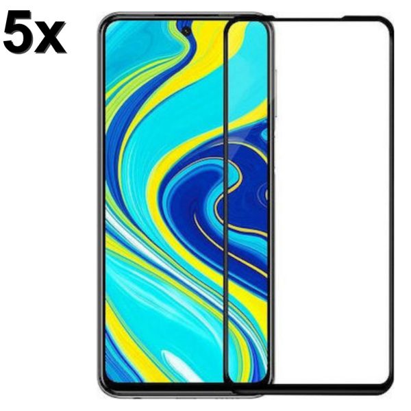 TechWave 5D Full Glue Tempered Glass for Sasmung Galaxy A52 5G / A52 LTE (4G) / A52s 5G black (Σετ 5 τεμαχίων - bulk)