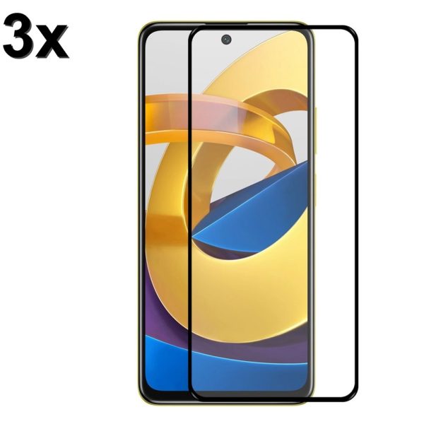 TechWave 5D Full Glue Tempered Glass for Xiaomi Redmi Note 11 Pro / 11 Pro 5G black (Σετ 3 τεμαχίων - bulk)