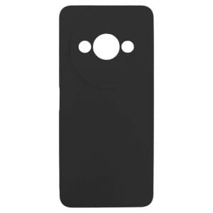 TechWave Soft Silicone case for Xiaomi Redmi A3 black