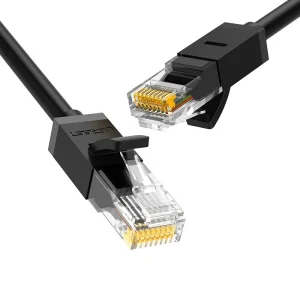 Ugreen Cable Ethernet-Patchkabel RJ45 Cat 6 UTP 1000Mbps 1m schwarz (20159)