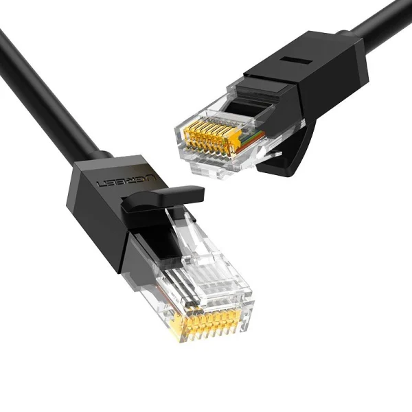Ugreen Cable Ethernet-Patchkabel RJ45 Cat 6 UTP 1000Mbps 3m schwarz (20161)
