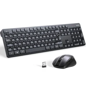 Ugreen MK006 wireless mouse and keyboard set 2.4Ghz - black