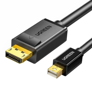 Ugreen Mini DisplayPort - DisplayPort cable 1.5m black (MD105)