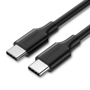 Ugreen US286 USB-C - USB-C PD QC 3A 480Mb/s cable 1.5m - black