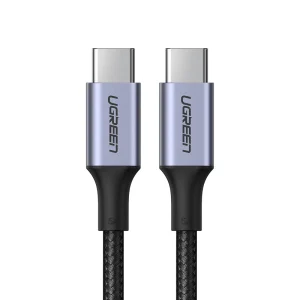 Ugreen US316 USB-C / USB-C cable 480Mb/s 5A 0.5m - gray