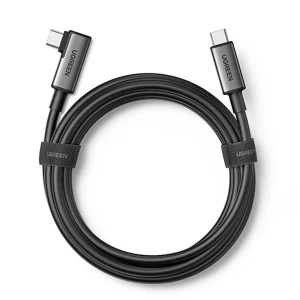 Ugreen US551 angled USB-C - USB-C PD cable 60W 3A 5Gb/s 5m - black