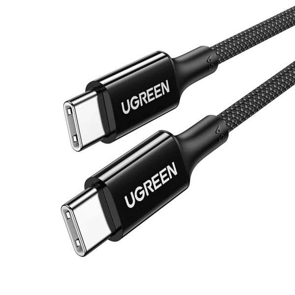 Ugreen US557 USB-C / USB-C PD cable 100W 1.5m - black