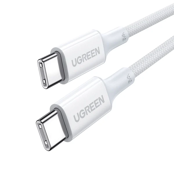 Ugreen US557 USB-C / USB-C PD cable 100W 1m - white