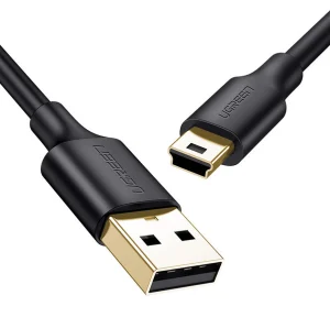 Ugreen cable USB - mini USB 480 Mbps 1 m black (US132 10355)