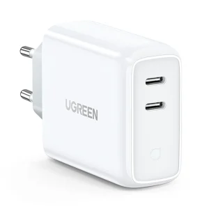 Ugreen fast charger 2xUSB-C 36W PD white (CD199)