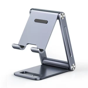 Ugreen klappbarer Telefonhalter aus Metall Aluminium Tablet grau (LP263 80708)