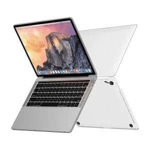 WiWU - iSHIELD Stand Case for MacBook Air 13.6" 2022 - tranparent