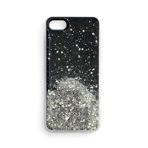 Wozinsky Star Glitter Glitzer Hülle für iPhone 12 Pro Max schwarz