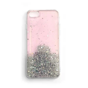 Wozinsky Star Glitter Glitzer Hülle für iPhone 12 mini pink