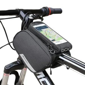 Wozinsky Rahmen Fahrradtasche + abnehmbare Handyhülle bis 6