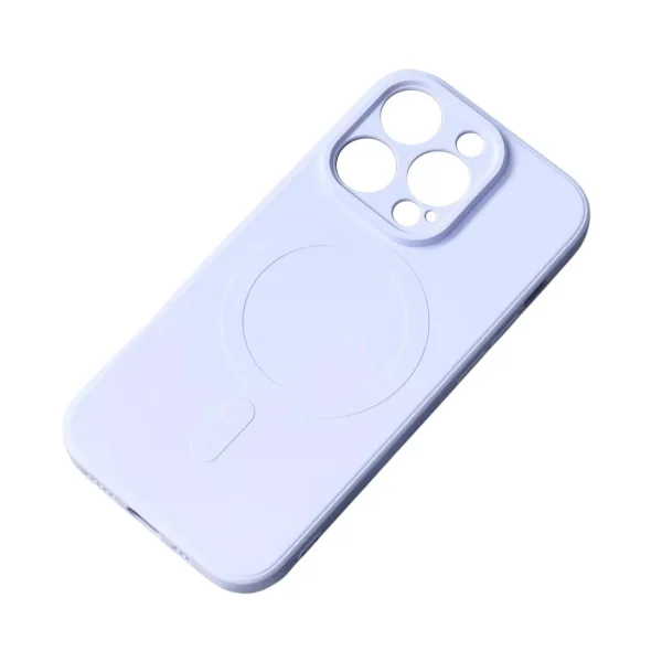 iPhone 13 Pro Max Silicone Magnetic Case Magsafe - light blue