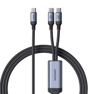 2-in-1-Kabel Joyroom Speedy-Serie SA21-1T2 USB-C - USB-C / USB-C 1