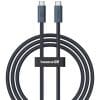 BASEUS cable Type C to Type C PD3.1 240W 8K 60Hz CB000068 1 m black