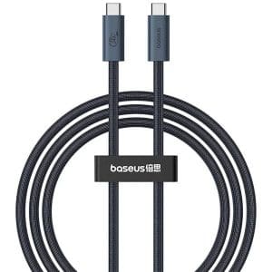 BASEUS cable Type C to Type C PD3.1 240W 8K 60Hz CB000068 1 m black