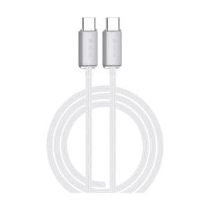 Cable Devia E688 Woven USB C to USB C PD 3A 60W 1.5m Extreme Speed White