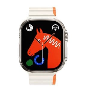 HOCO strap for Apple Watch 38 / 40 / 41 mm AS102 starlight with orange