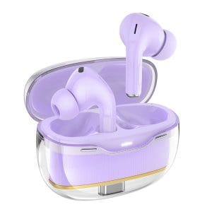 HOCO wireless earphones bluetooth TWS EW54 purple