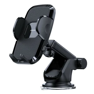 Joyroom Autotelefonhalter mit ausziehbarem Teleskoparm für Armaturenbrett und Windschutzscheibe schwarz (JR-ZS259)