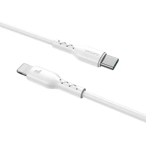 Joyroom Flash-Charge Series SA26-CL3 USB-C/ Lightning -Kabel 30 W 1 m – weiß