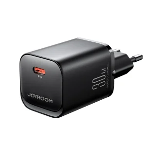 Joyroom JR-TCF07EU Speed ​​Series 30W USB-C PD/QC/AFC/FCP Wandladegerät – Schwarz