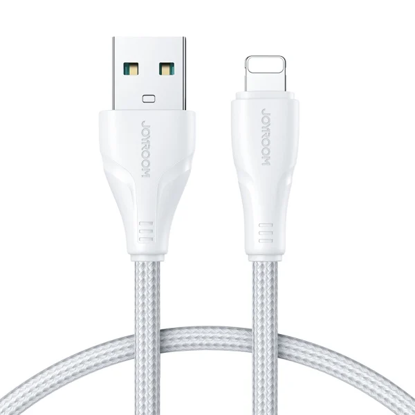 Joyroom Kabel USB - Lightning 2.4A Surpass Series 1.2 m weiß (S-UL012A11)