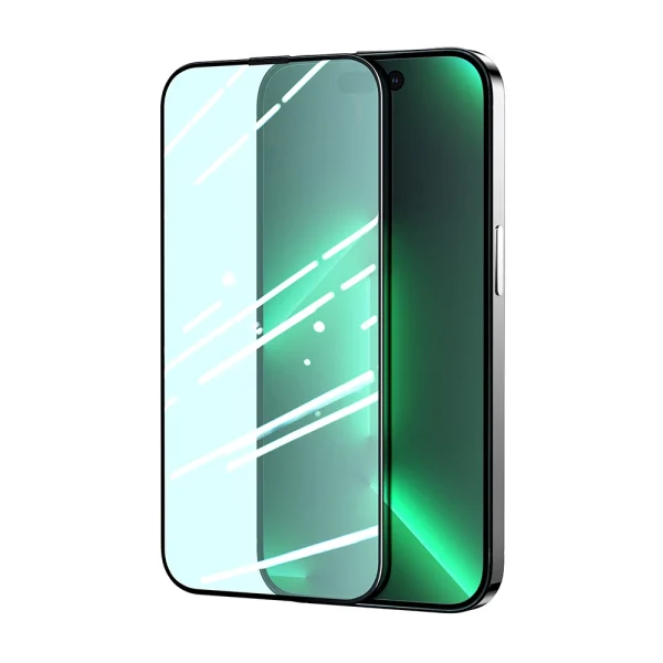 Joyroom Knight Green Glass für iPhone 14 mit Vollbild-Anti-Blaulichtfilter (JR-G01)