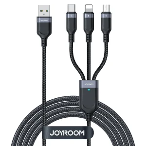 Joyroom Multi-Use Series 3-in-1-Kabel S-1T3018A18 Lightning USB-C Micro-USB 1