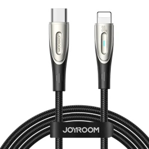 Joyroom Star-Light Series SA27-CL3 USB-C / Lightning 30W 2m Kabel - Schwarz