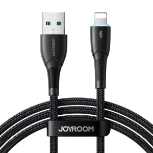 Joyroom Starry Series SA32-AL3 3A USB-A/ Lightning -Kabel 1 m – schwarz