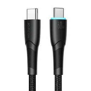 Joyroom Starry Series SA32-CC3 USB-C/USB-C-Kabel 60 W 1 m – schwarz